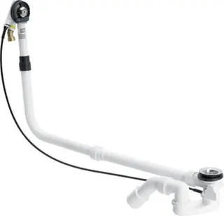 Viega Ab-und Überlauf Multiplex Trio 6161.72 in 1070mmxDN40/50 verchromt