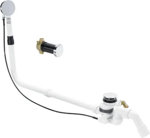 Viega Ab-und Überlauf Multiplex Trio F 6145.6 in 1070mmxDN40/50 verchromt