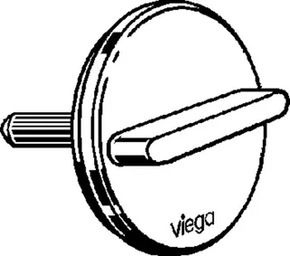 Viega Drehrosette Visign M3 6154.09 in Kunststoff verchromt – Bild 3
