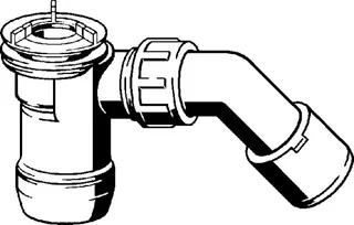 Viega Funktionseinheit Duoplex 6934.1 in 70mm x DN40/50 Kunststoff weiss – Bild 3