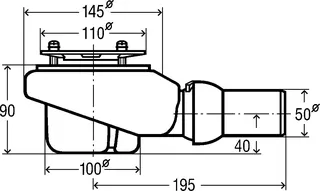 Viega Funktionseinheit 6960.1 in 90x50mm Kunststoff weiß – Bild 4