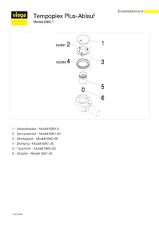 Viega Funktionseinheit 6960.1 in 90x50mm Kunststoff weiß – Bild 5