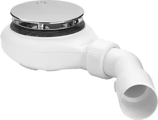 Viega Ablaufgarnitur Tempoplex 6963 in 112mmxDN40/50 Kunststoff verchromt – Bild 2