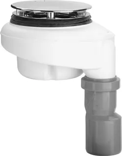 Viega Ablaufgarnitur Tempoplex 6962 in 112mmxDN40/50 Kunststoff verchromt – Bild 2