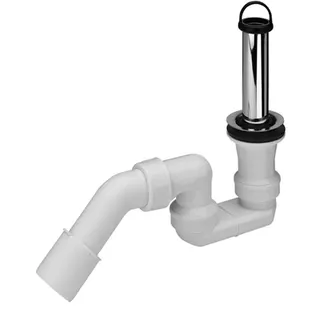 sanibel-Standrohrventil mit Siphon für 52mm Ablaufloch Nr. 6931.4SB verchromt