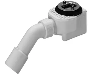 sanibel-Domoplex-Ablaufgarnitur Grundset 52mm Ablaufloch waagrecht Nr. 6928.1SB