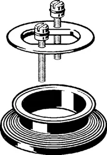 Viega Baugruppe Zubehör 6928.1-90C in 70mm x M5 x 30mm Chromnickelstahl – Bild 3