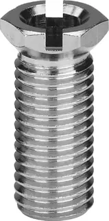 Viega Schraube 6162.45-593 in M12 x 1,5x28mm Messing vernickelt – Bild 2