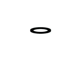 Flachdichtung, Gummi, 1 1/4" – Bild 2