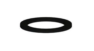 Flachdichtung, Gummi, 1 1/2"