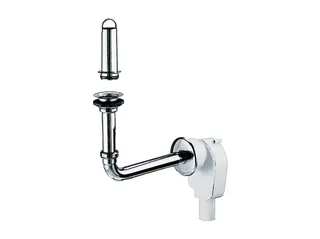 Wandeinbau-Siphon 300 PC CR, DN 40