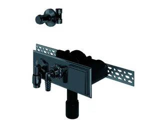 Wandeinbau-Waschgeräte-Siphon 405 E, DN 40/DN 50 – Bild 2