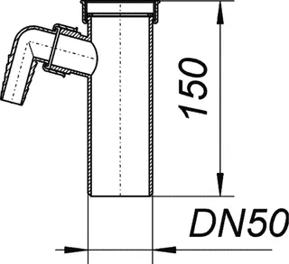 Tauchrohr 010/1, 150 mm, 2" x DN 50 – Bild 4