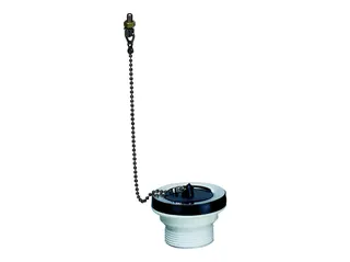 Stopfenventil 014, Kelch d: 70mm, mit Kette, 1 1/2" – Bild 2