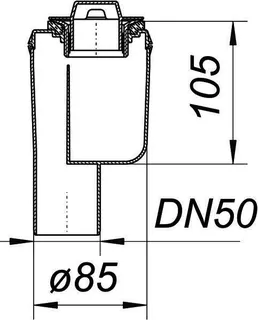 Ablaufgehäuse TELOS V, DN 50 – Bild 3