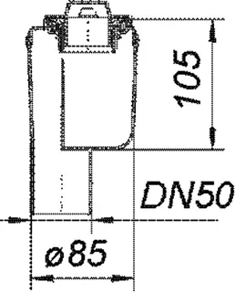 Ablaufgehäuse TELOS V, DN 50 – Bild 4