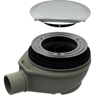 Geberit Duschwannenablauf d90, mit Ablaufdeckel, hochgl.-verchromt, d50mm – Bild 2