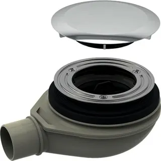 Geberit Duschwannenablauf d90, mit Ablaufdeckel, hochgl.-verchromt, d40mm – Bild 2