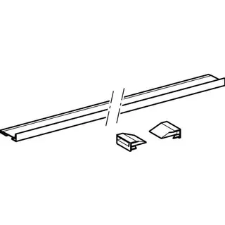 Geberit Kollektorprofil zu Wandablauf für Dusche,150cm,154.341.FW.1 edelstahl – Bild 3