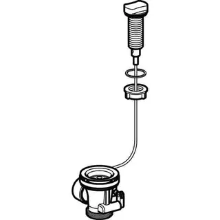 Geberit Ablaufventil 11/2" f.Spültische, 152.931.20.1 – Bild 3