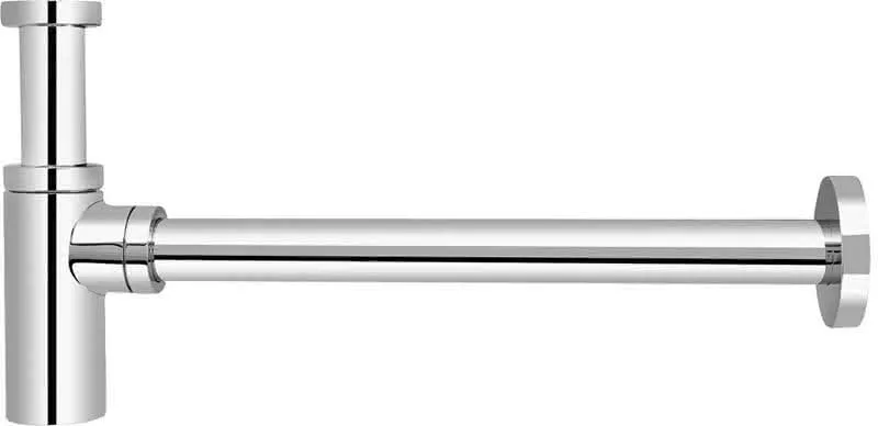 sanibel-Universal-Designsiphon rund DN 32 (11/4") verchromt
