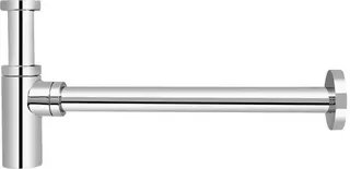 sanibel-Universal-Designsiphon rund DN 32 (11/4") verchromt