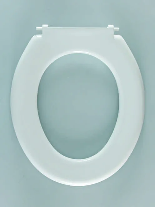HARO WC-Sitz Pool ohne Deckel weiß Bügelscharnier Edelstahl B0302W