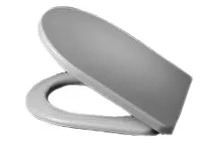 sanibel 3000/3001-WC-Sitz mit Deckel Bügelbefestigung aus Edelstahl weiß