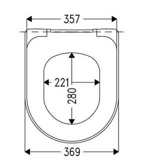 sanibel 3000/3001-WC-Sitz mit Deckel Bügelbefestigung aus Edelstahl weiß – Bild 2