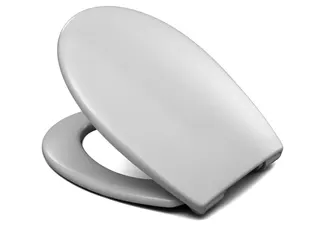 sanibel-WC-Sitz Universal rund m. Deckel SoftClose Take Off-Befest. pergamon