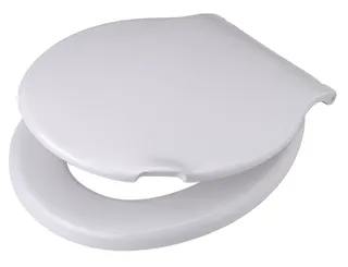 pagette WC-Sitz Spezial schwarz, m. Kunststoffbef., Duroplast