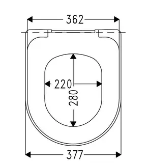 HARO WC-Sitz Tube SoftClose weiß Steckscharnier Edelstahl C4302G – Bild 2