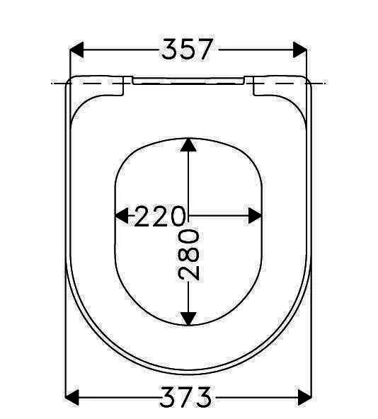 sanibel 5001-WC-Sitz A15 m. Deckel Soft- Close und Take Off-Befestigung pergamon