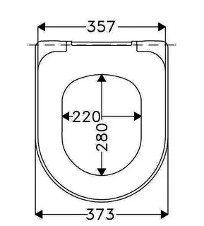 sanibel 5001-WC-Sitz A15 m. Deckel Soft- Close und Take Off-Befestigung pergamon