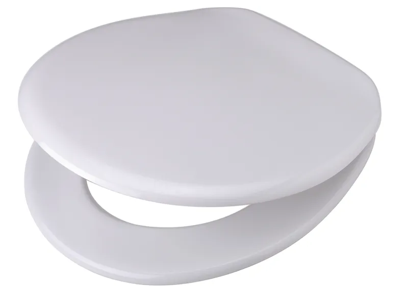 pagette WC-Sitz V.I.P. weiß, Edelstahlbefestigung, Duroplast
