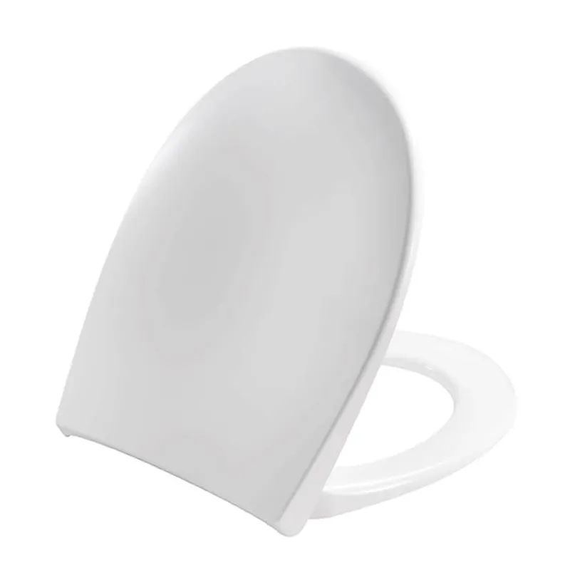 WC-Sitz Scandinavia PLUS m.Deckel Weiß Uni-scharnier m.lift-off, Edelstahl