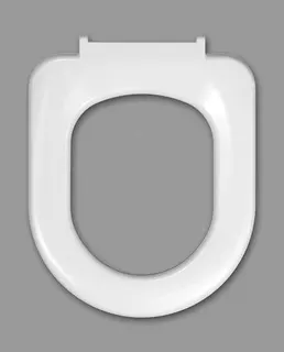 HARO WC-Sitz Stream ohne Deckel weiß Bügelscharnier Edelstahl B0302Y