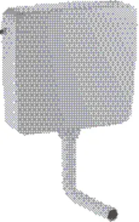 Geberit Spülkasten 127.000.101 bahamabeige