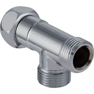 Geberit AquaClean T-Stück mit Aussengewinde, hochglanz-verchromt – Bild 2