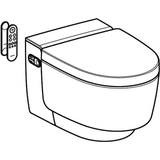Geberit AquaClean Mera Classic WC-Komplettanlage UP WWC weiß-alpin – Bild 4
