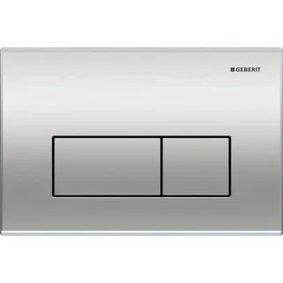Geberit Betätigungsplatte Kappa50 2-Mengen 115.260.46.1 seidenglanz-chrom – Bild 2