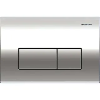 Geberit Betätigungsplatte Kappa50 2-Mengen 115.260.21.1 hochglanz-chrom – Bild 2