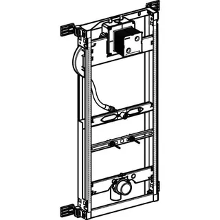 Geberit Kombifix Element für Urinal 109-127cm für Sprühkopf, 457.606 – Bild 3