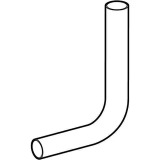 Geberit Spülbogen 6cm #118.122.11 weiß links – Bild 3