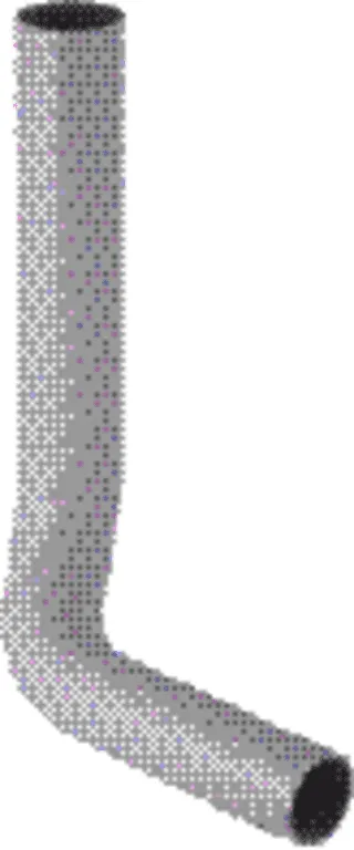 Geberit Spülbogen 4cm 118.121.11 weiß links