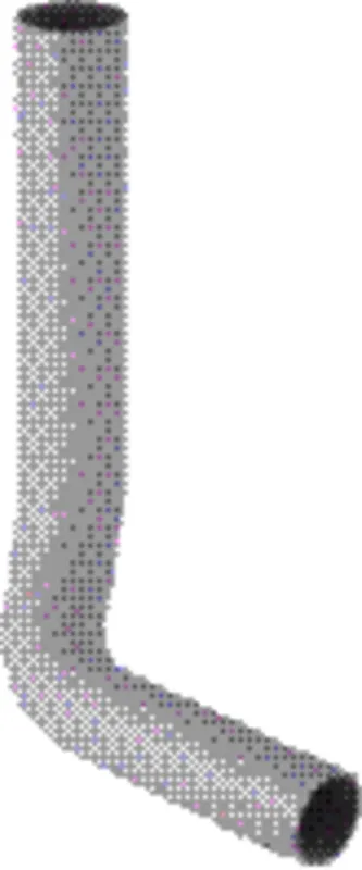 Geberit Spülbogen 2 cm links 118.120.11.1 weiß