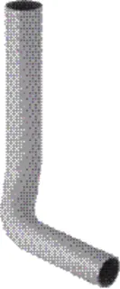 Geberit Spülbogen links abgekröpft 18 cm 118.128.11.1 weiß