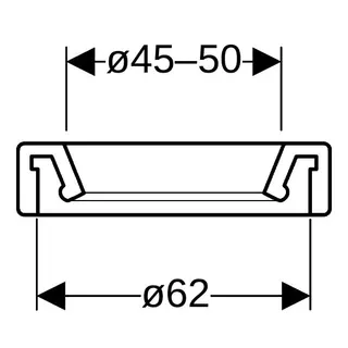 Geberit Gummi-Dichtung 358.826.00.1 zu 152608 und 152627 – Bild 4