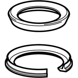 Geberit Kippdichtung und Sicherungsring 240.139.00.1 für 124/130.000 – Bild 3