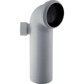 Geberit WC-Ablaufbogen 110mm 90' links mit Abgang 50mm, 152.616.11.1 weiß – Bild 2